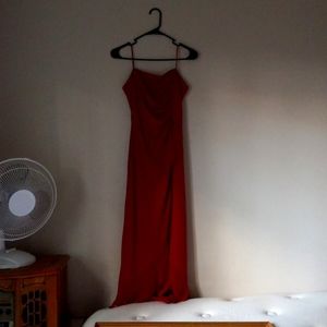 A red dress